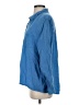 Subtle Luxury 100% Cotton Blue 3/4 Sleeve Button-Down Shirt Size XS - photo 5