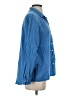 Subtle Luxury 100% Cotton Blue 3/4 Sleeve Button-Down Shirt Size XS - photo 4