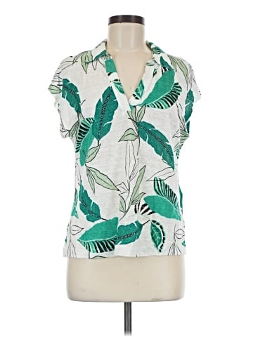 Tahari Short Sleeve Blouse (view 1)