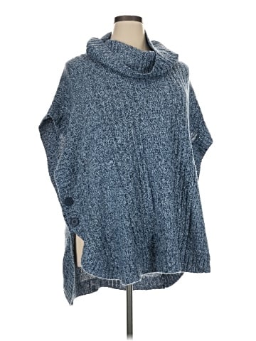 Woman Within Poncho (view 1)