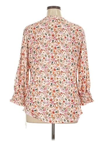 Lomon 3/4 Sleeve Blouse (view 2)