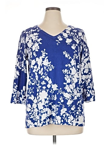 Chico's 3/4 Sleeve Blouse (view 1)