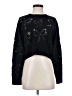 LoveShackFancy Stars Black Wool Pullover Sweater Size XS - photo 1