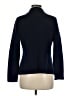 Talbots 100% Wool Blue Wool Cardigan Size Med Petite - photo 2