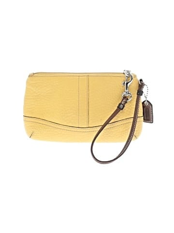 Coach Factory Leather Wristlet (view 1)