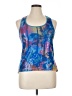 Bongo 100% Polyester Blue Sleeveless Top Size XL - photo 1