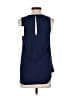 Theory 100% Silk Blue Sleeveless Top Size S - photo 2