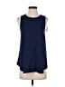 Theory 100% Silk Blue Sleeveless Top Size S - photo 1