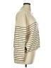 PREMISE Stripes Gold Pullover Sweater Size XL - photo 4
