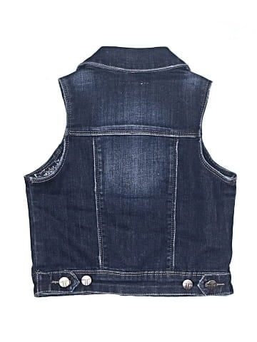 Tractr Denim Vest (view 2)