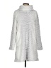 Anne Klein 100% Polyester Silver Turtleneck Sweater Size S - photo 1