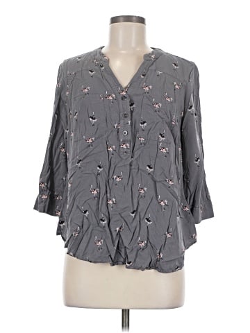 Torrid 3/4 Sleeve Blouse (view 1)
