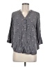 Torrid 100% Rayon Gray 3/4 Sleeve Blouse Size Med Plus (00) - photo 1