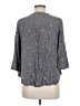 Torrid 100% Rayon Gray 3/4 Sleeve Blouse Size Med Plus (00) - photo 2