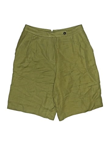 Massimo Dutti Khaki Shorts (view 1)