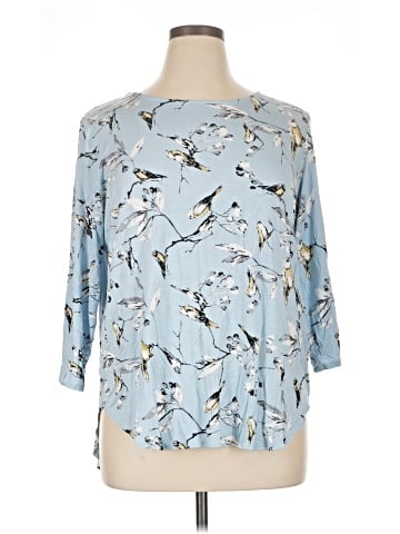 Premise Studio 3/4 Sleeve Blouse (view 1)