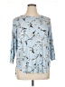 Premise Studio Blue 3/4 Sleeve Blouse Size 1X - photo 1