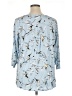 Premise Studio Blue 3/4 Sleeve Blouse Size 1X - photo 2