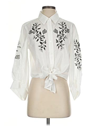 Karen Kane 3/4 Sleeve Blouse (view 1)