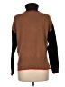 Tahari Color Block Brown Turtleneck Sweater Size M - photo 2