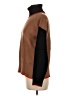 Tahari Color Block Brown Turtleneck Sweater Size M - photo 5