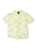 Art Class 100% Cotton Tropical Green Short Sleeve Button-Down Shirt Size 4T - photo 1