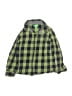 dip 100% Cotton Checkered-gingham Green Long Sleeve Button-Down Shirt Size 4T - photo 1