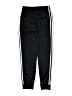 Adidas 100% Polyester Black Track Pants Size 10 - 12 - photo 2