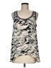 Lilla P 100% Polyester Gray Sleeveless Top Size M - photo 1