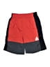 Reebok 100% Polyester Color Block Red Athletic Shorts Size 6 - photo 1