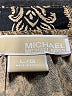 MICHAEL Michael Kors 100% Polyester Gold Short Sleeve Blouse Size L - photo 7