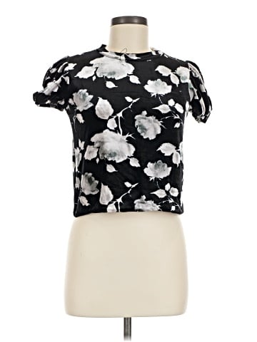 Aqua Short Sleeve Top (view 1)