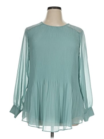 City Chic Long Sleeve Blouse (view 1)