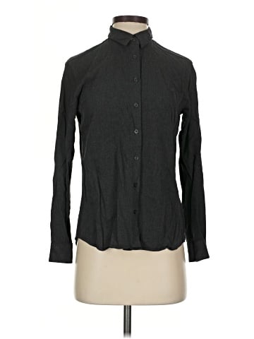 Uniqlo Long Sleeve Button-Down Shirt (view 1)