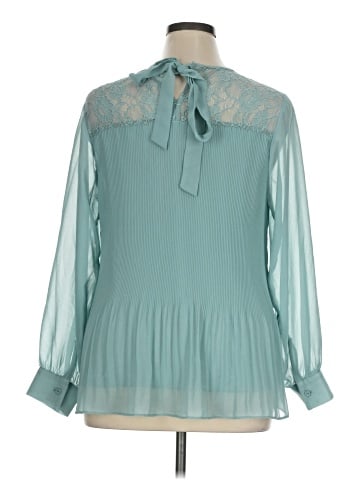City Chic Long Sleeve Blouse (view 2)