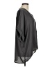 Glam 100% Polyester Gray 3/4 Sleeve Blouse Size M - photo 4
