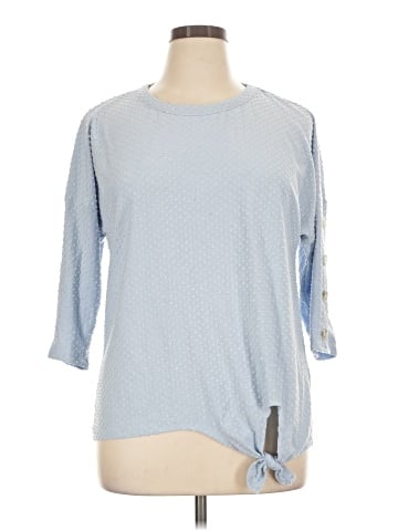 New York Laundry 3/4 Sleeve T-Shirt (view 1)