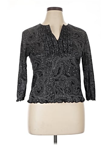 i.e. 3/4 Sleeve Blouse (view 1)