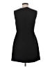Milly Solid Black Cocktail Dress Size 6 - photo 2
