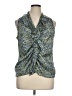 Sunny Leigh 100% Polyester Green Sleeveless Blouse Size XL - photo 1