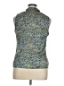 Sunny Leigh 100% Polyester Green Sleeveless Blouse Size XL - photo 2