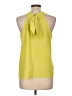 She + Sky 100% Polyester Yellow Sleeveless Blouse Size L - photo 2