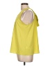 She + Sky 100% Polyester Yellow Sleeveless Blouse Size L - photo 5