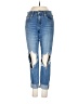 Levi's Color Block Blue Jeans Size 12 - photo 1