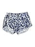 Calvin Klein 100% Polyester Animal Print Blue Shorts Size M - photo 1