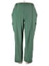 Athleta Solid Green Casual Pants Size 18 - photo 1
