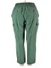 Athleta Solid Green Casual Pants Size 18 - photo 2