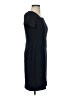 Ann Taylor Solid Black Casual Dress Size 2 Petite - photo 4