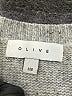 Olive Solid Gray Pullover Sweater Size S - photo 7