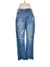 Denim Blvd Hearts Blue Jeans Size 7 - photo 1